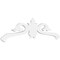 Ekena Millwork Pitch Florence Architectural Grade PVC Gable Pediment, 48"W x 14"H x 1"P (7/12) GPP048X014X100FLO - alternate 1
